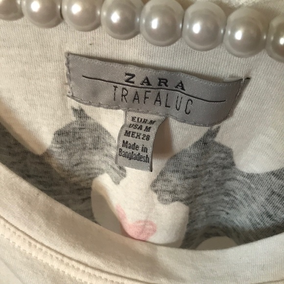 ⚡️SOLD⚡️ZARA: Love Tee - Picture 4 of 4